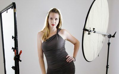 Shooting Portraits with Scrim Jim Cine