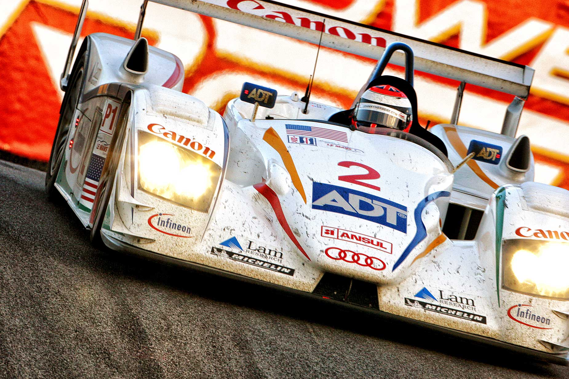 © Joe Farace. Audi ALMS race car at Laguna Seca