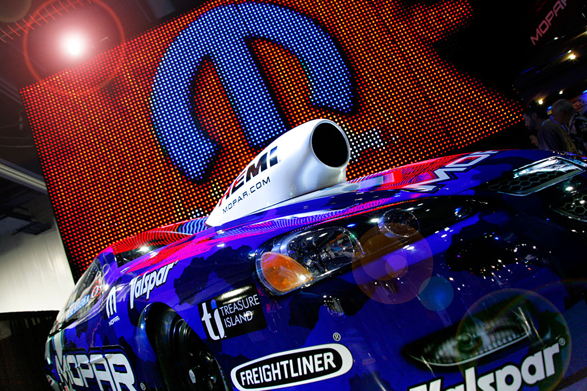 © Joe Farace. MOPAR racers