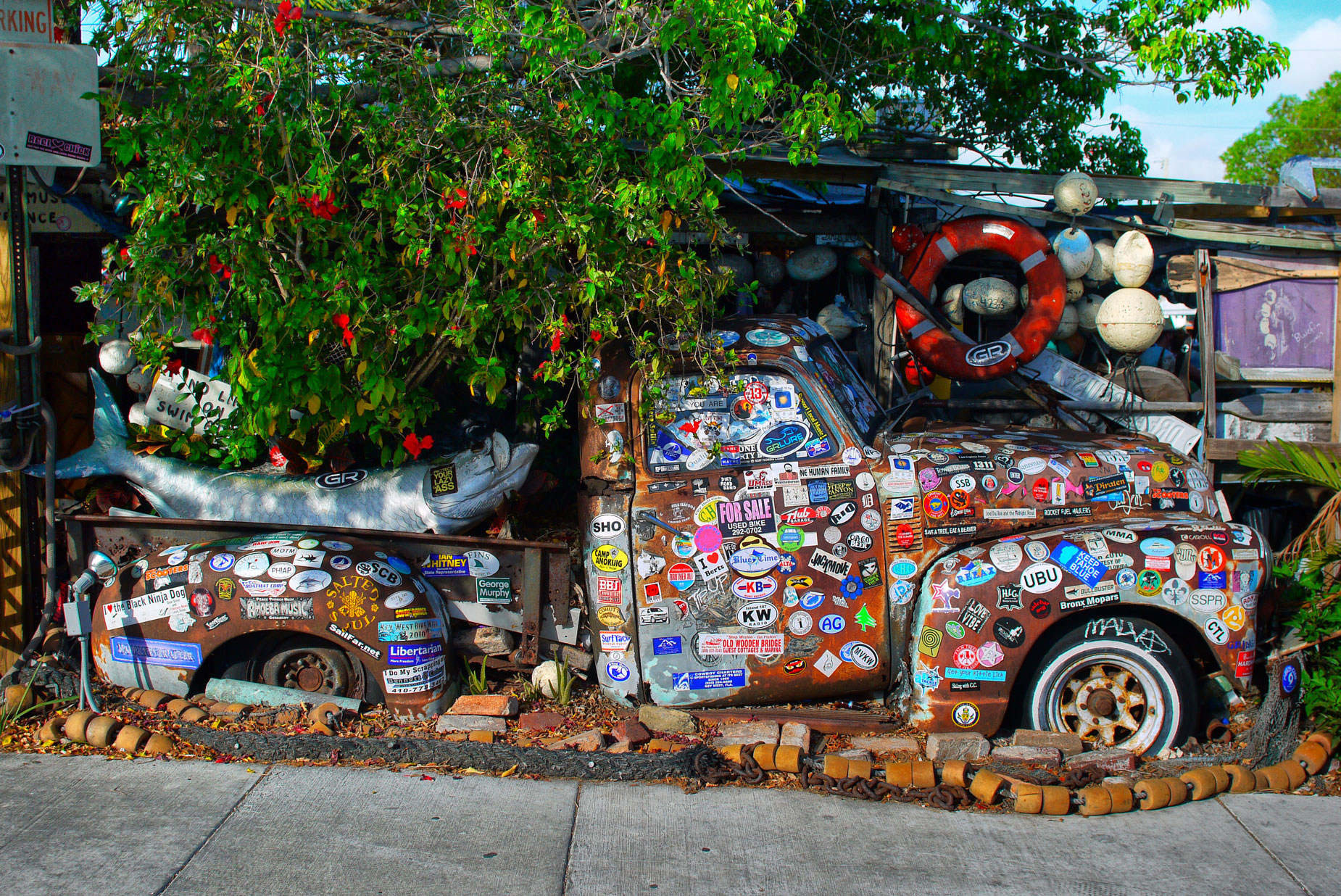 © Joe Farace. Key West truck