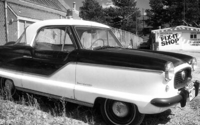 Wheels Wednesday: Photographing a Nash Metropolitan Police Car