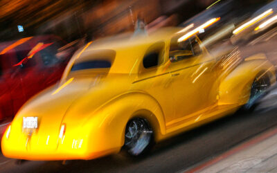 Photographing Cruise Night in Escondido