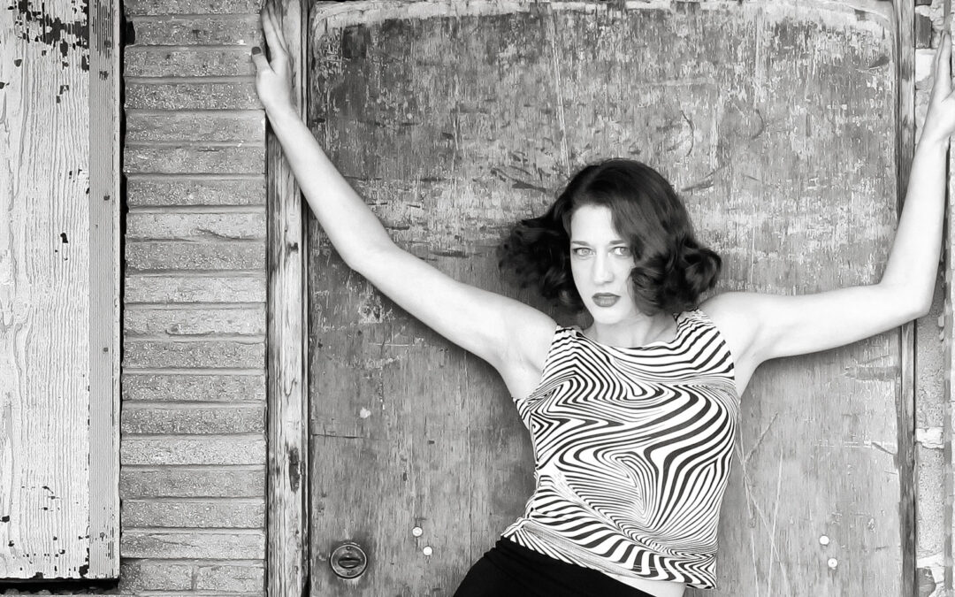 Monochrome Monday: Using a Doorway as a Portrait Prop