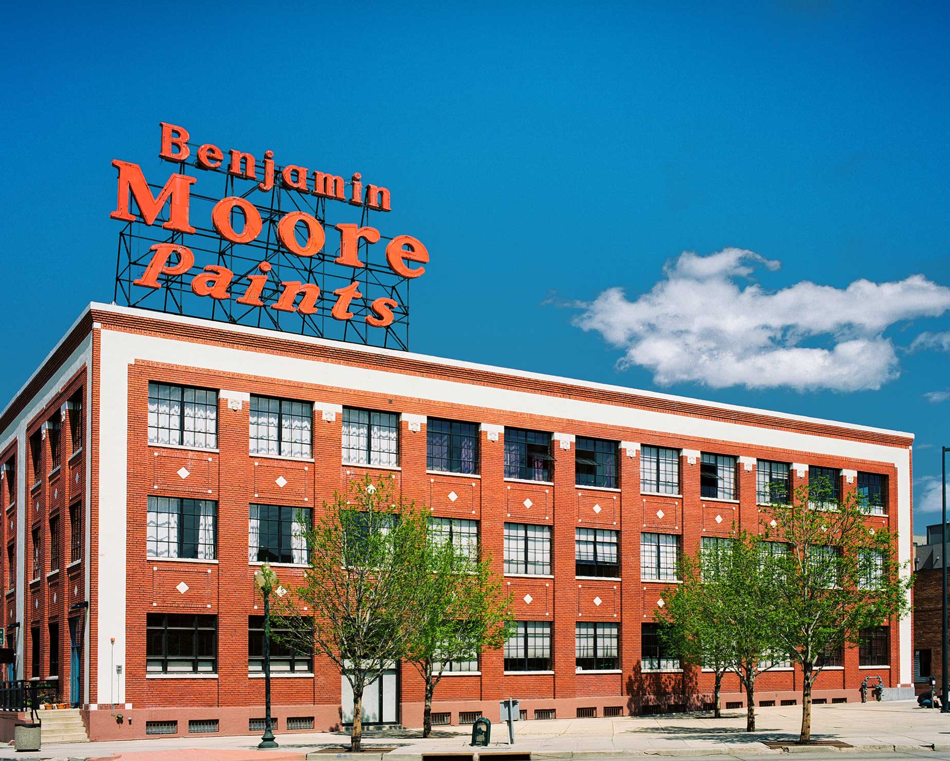 © Joe Farace. Benjamin Moore Paints, Denver, CO