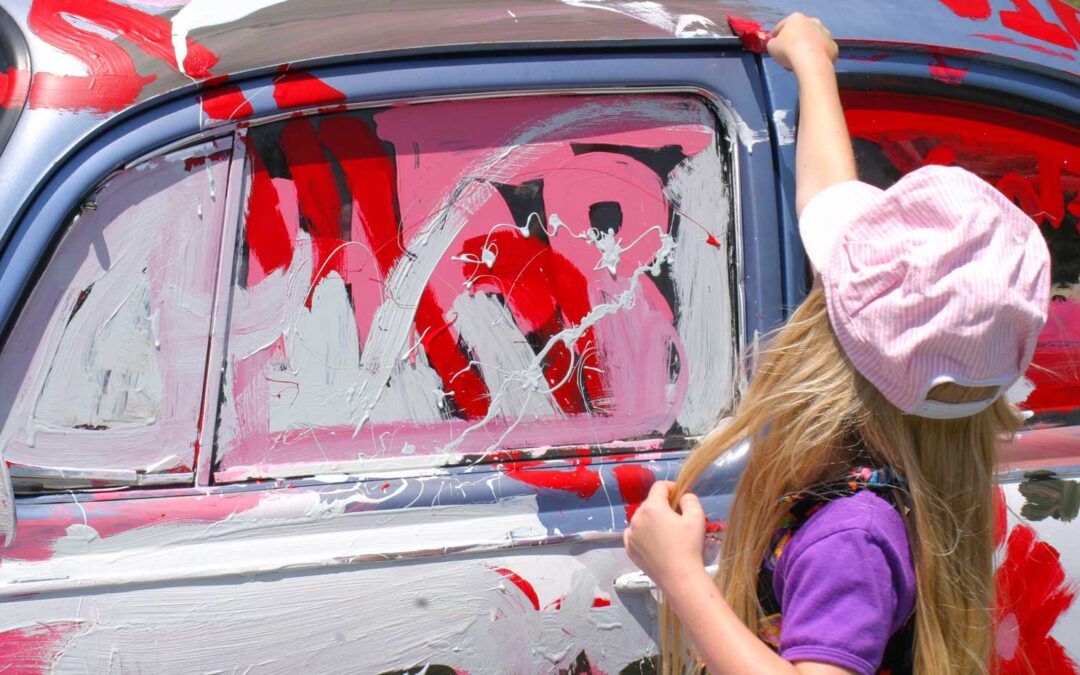 Wheels Wednesday: Painting a VW Bug